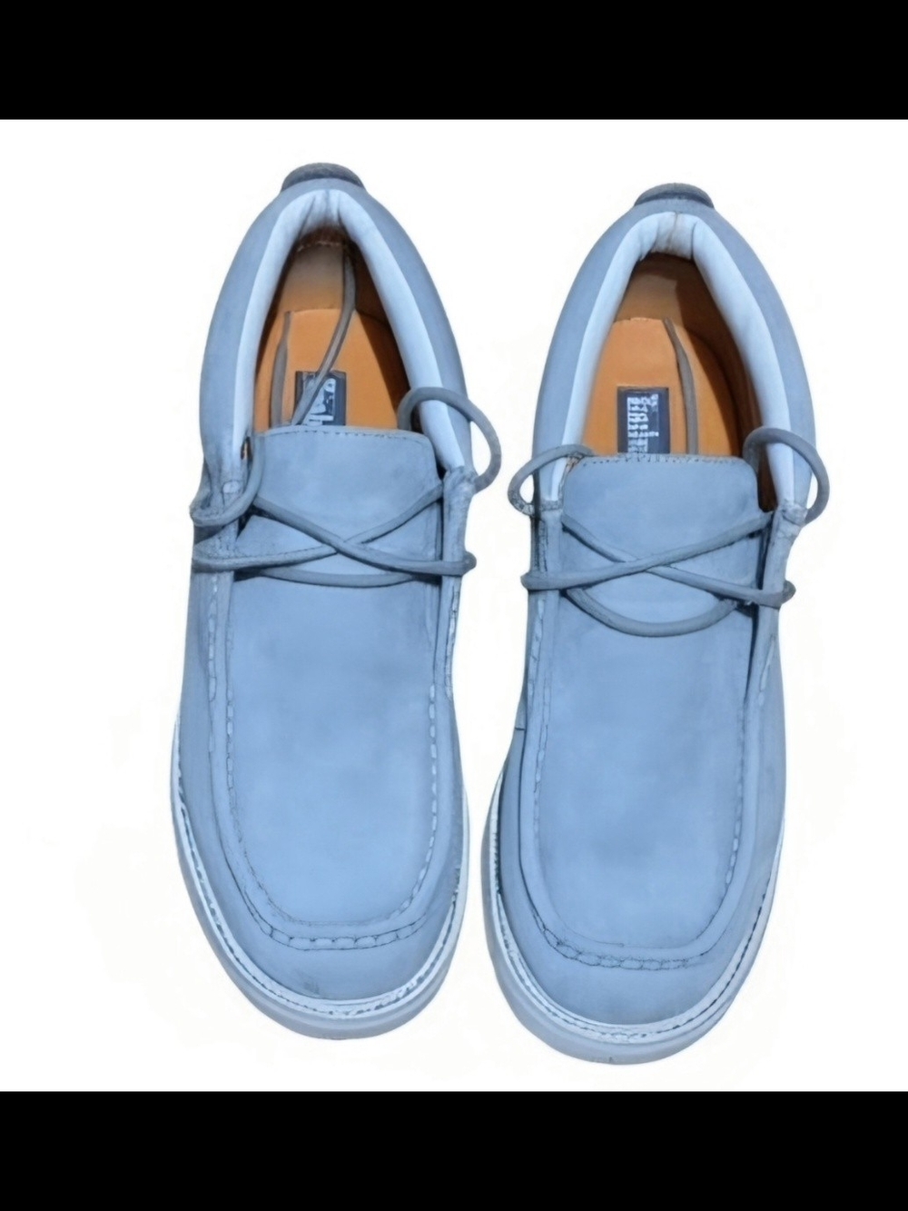 Timberland Light Gray Men's Leather Boat Shoes